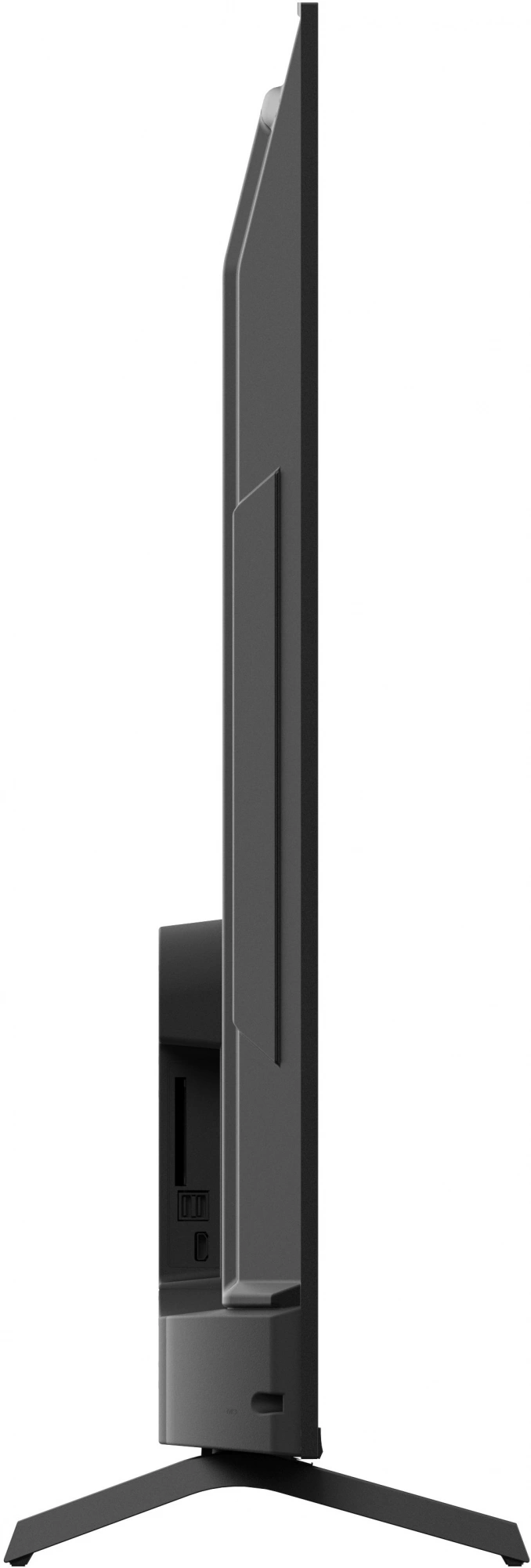 Телевизор LED Hyundai 65" H-LED65BU7009 Android TV Frameless Metal черный/черный 4K Ultra HD 60Hz DVB-T DVB-T2 DVB-C DVB-S DVB-S2 USB WiFi Smart TV