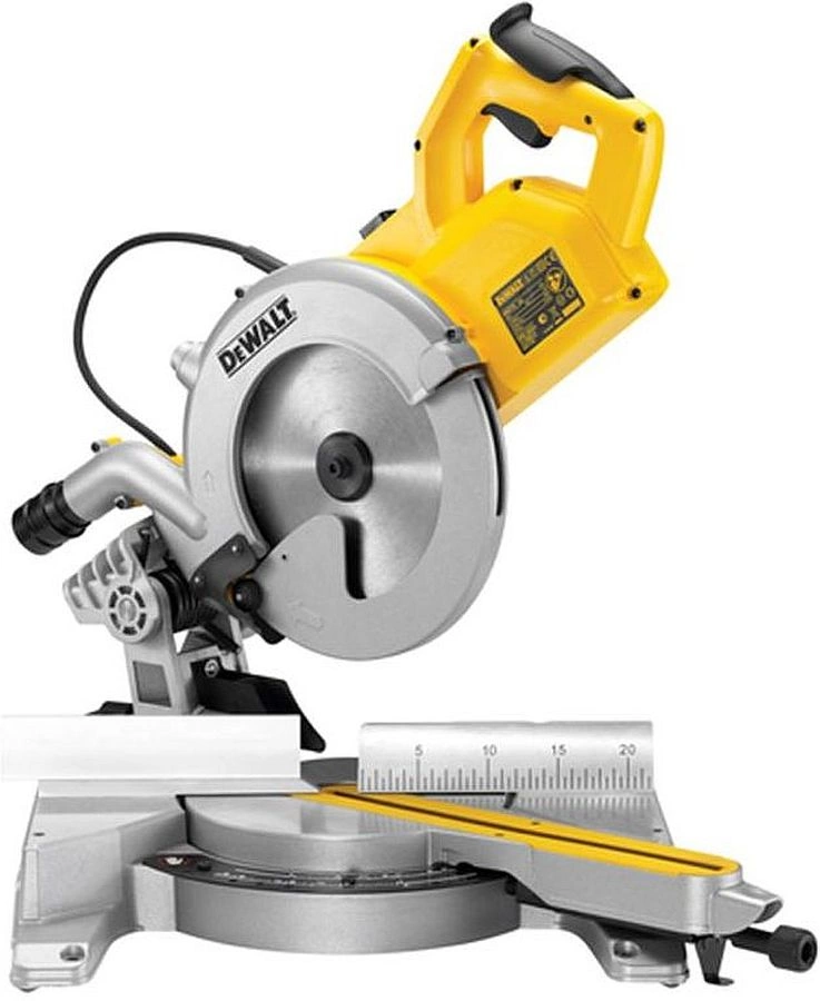 Торцовочная пила DeWalt DWS778 1850Вт 4300об/мин d=250мм
