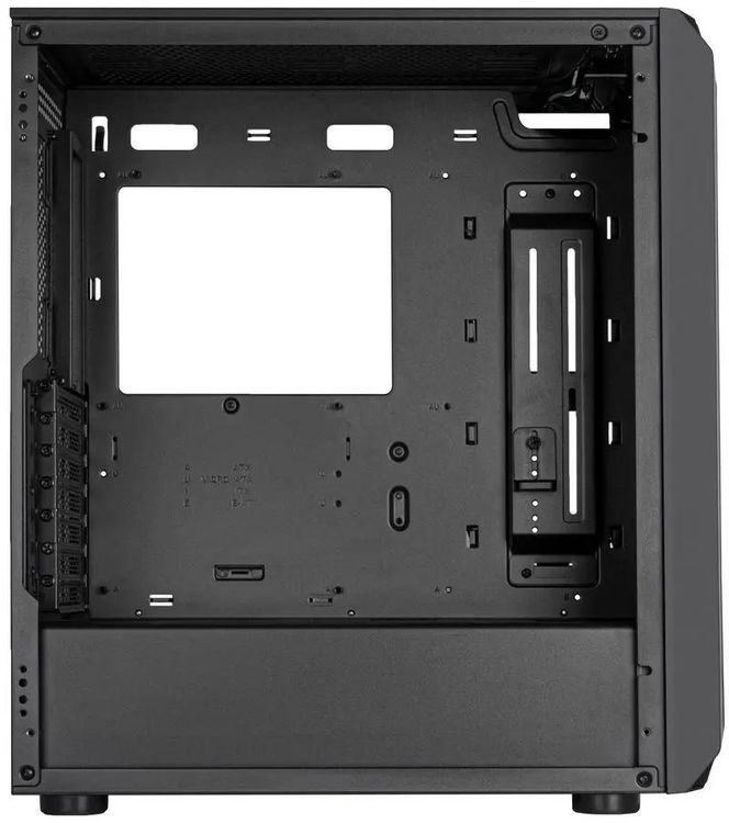 Корпус Silverstone Fara SST-FA511Z-BG ARGB черный без БП ATX 3x120mm 2xUSB3.0 audio bott PSU