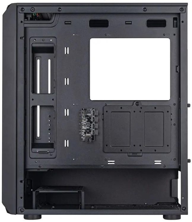 Корпус Silverstone Fara SST-FA511Z-BG ARGB черный без БП ATX 3x120mm 2xUSB3.0 audio bott PSU