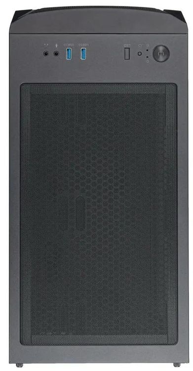 Корпус Silverstone Fara SST-FA511Z-BG ARGB черный без БП ATX 3x120mm 2xUSB3.0 audio bott PSU