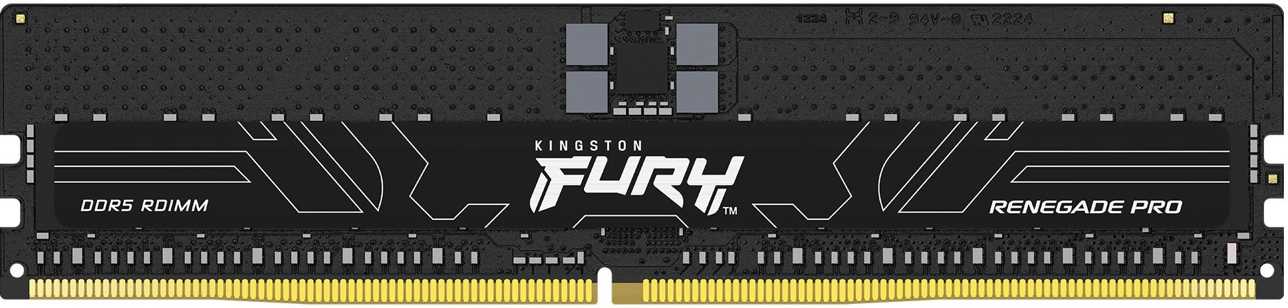 Память DDR5 32GB 5600MHz Kingston KF556R28RBE2-32 Fury Renegade Pro RTL PC5-44800 CL28 RDIMM ECC 288-pin 1.35В kit dual rank Ret