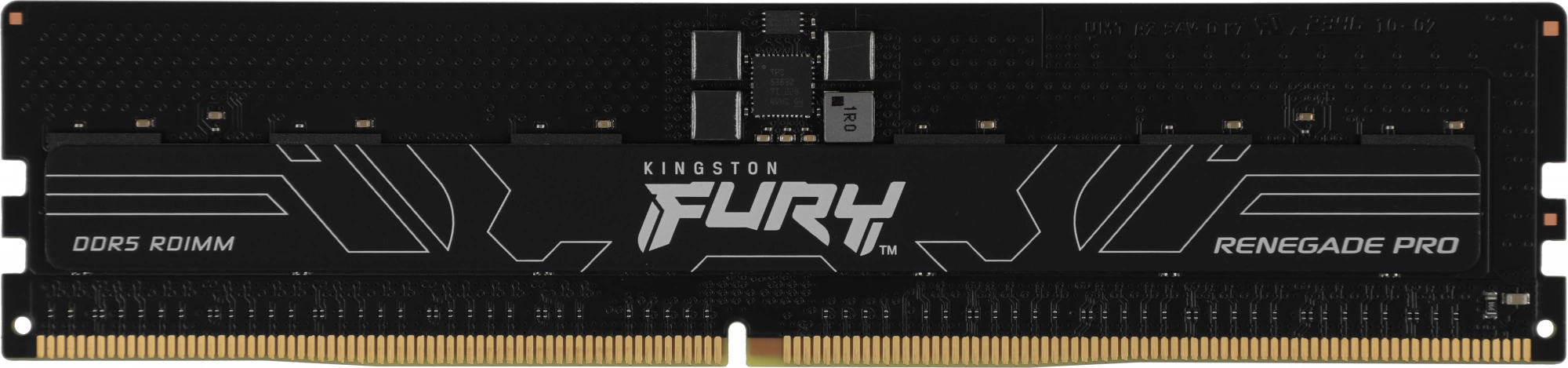 Память DDR5 16GB 6400MHz Kingston KF564R32RBE-16 Fury Renegade Pro Black Expo RTL PC5-51200 CL32 DIMM ECC 288-pin 1.4В single rank Ret