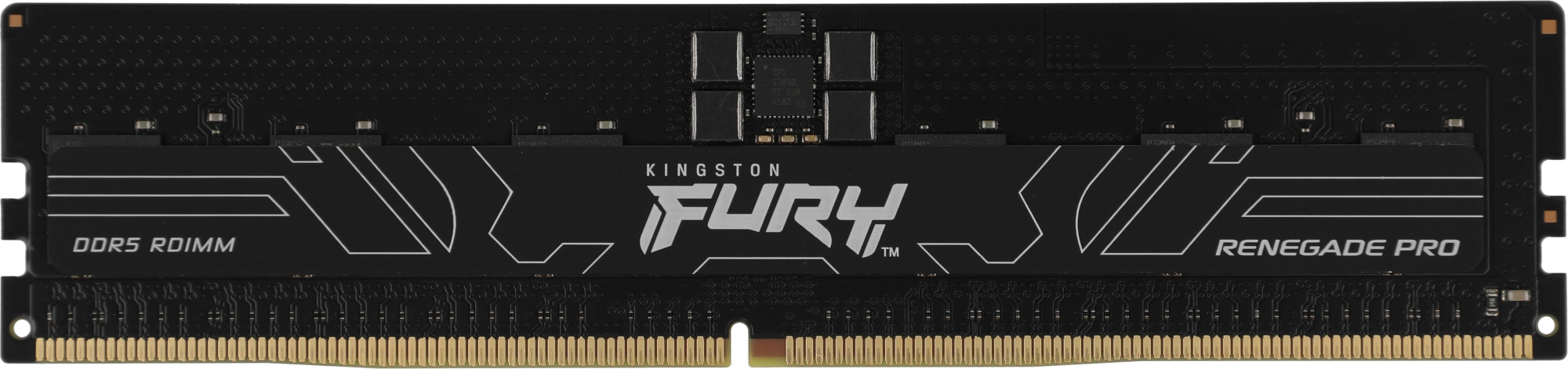 Память DDR5 16GB 6400MHz Kingston KF564R32RB-16 Fury Renegade Pro Black XMP RTL PC5-51200 CL32 DIMM ECC 288-pin 1.4В single rank Ret