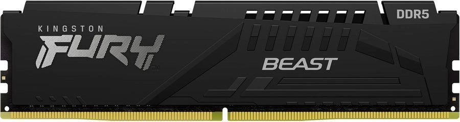 Память DDR5 16GB 5600MHz Kingston KF556C36BBE-16 Fury Beast Black Expo RTL Gaming PC5-44800 CL36 DIMM 288-pin 1.25В kit single rank с радиатором Ret