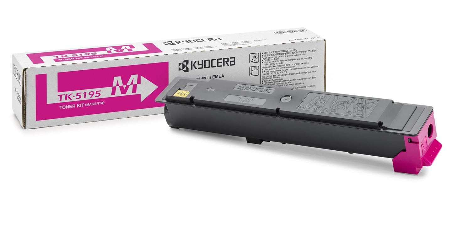 Картридж лазерный Kyocera TK-5195M 1T02R4BNL0 красный (7000стр.) для Kyocera TASKalfa 306ci