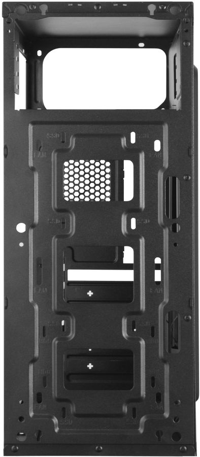 Корпус Digma DCC-MD301 черный без БП ATX 1x80mm 4x120mm 1xUSB2.0 1xUSB3.0 audio