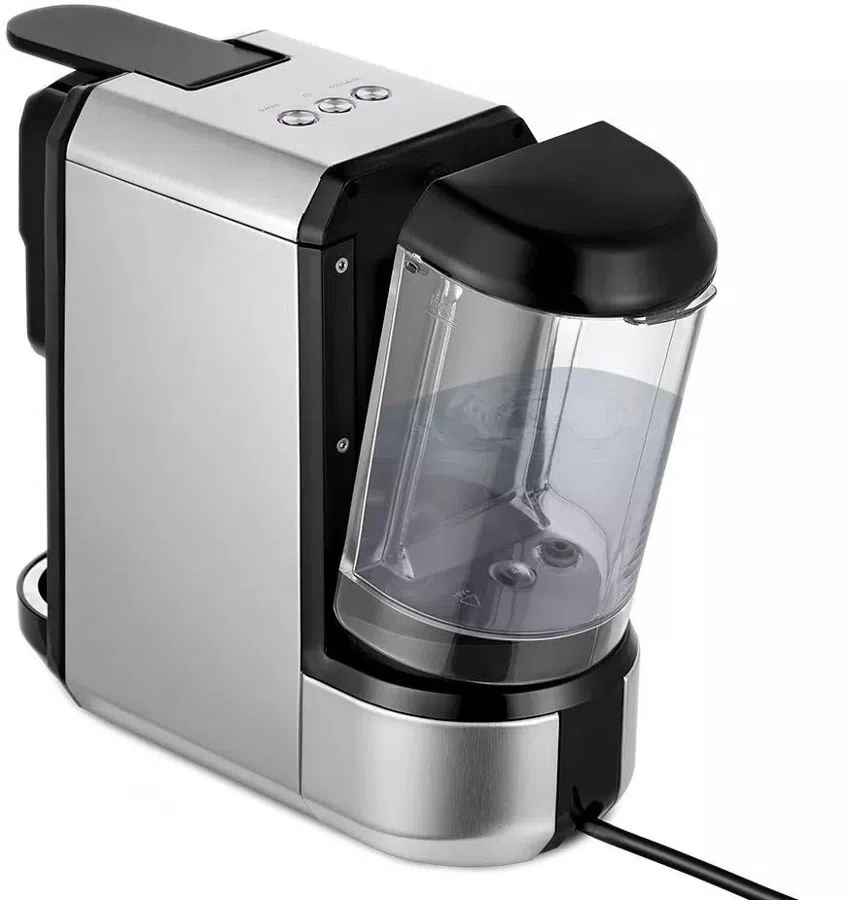 Кофемашина Kitfort КТ-7192 1450Вт серебристый/черный