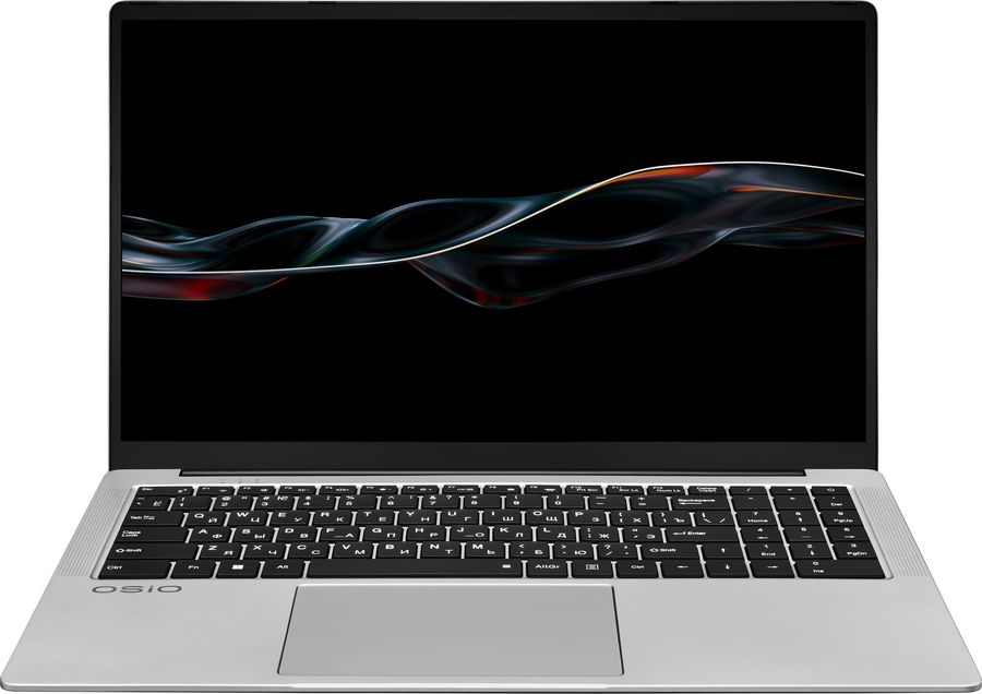 Ноутбук Osio FocusLine F160i-007 Core i5 1235U 8Gb SSD512Gb Intel Iris Xe graphics 16.1" IPS FHD (1920x1080) без ОС grey WiFi BT Cam 6000mAh