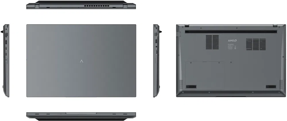 Ноутбук Digma Pro Fortis M Ryzen 5 7430U 16Gb SSD512Gb AMD Radeon Graphics 15.6" IPS FHD (1920x1080) Windows 11 Pro grey WiFi BT Cam 4250mAh (DN15R5-ADXW07)