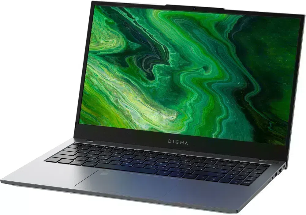 Ноутбук Digma Pro Fortis M Core i5 1235U 16Gb SSD512Gb Intel Iris Xe graphics 15.6" IPS FHD (1920x1080) Windows 11 Pro grey WiFi BT Cam 4250mAh (DN15P5-ADXW05)