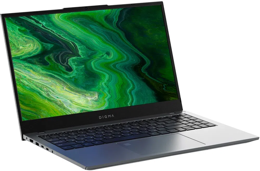 Ноутбук Digma Pro Fortis M Core i5 1235U 16Gb SSD512Gb Intel Iris Xe graphics 15.6" IPS FHD (1920x1080) Windows 11 Pro grey WiFi BT Cam 4250mAh (DN15P5-ADXW05)