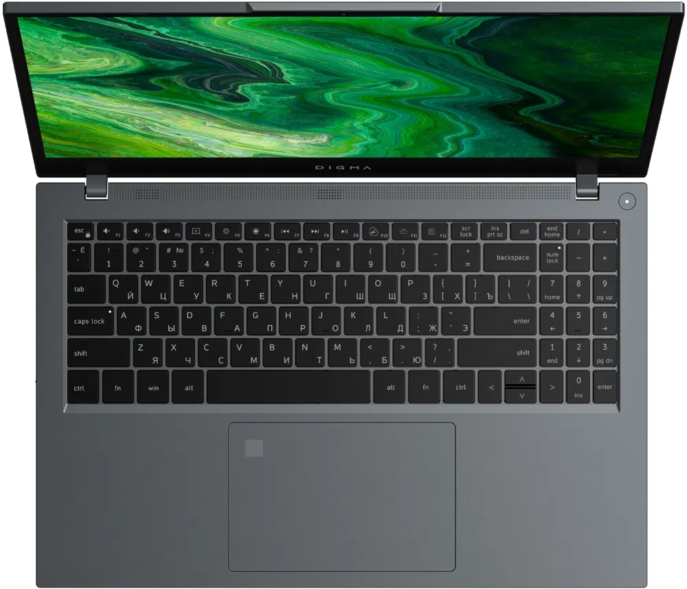 Ноутбук Digma Pro Fortis M Core i5 1235U 16Gb SSD512Gb Intel Iris Xe graphics 15.6" IPS FHD (1920x1080) Windows 11 Pro grey WiFi BT Cam 4250mAh (DN15P5-ADXW05)