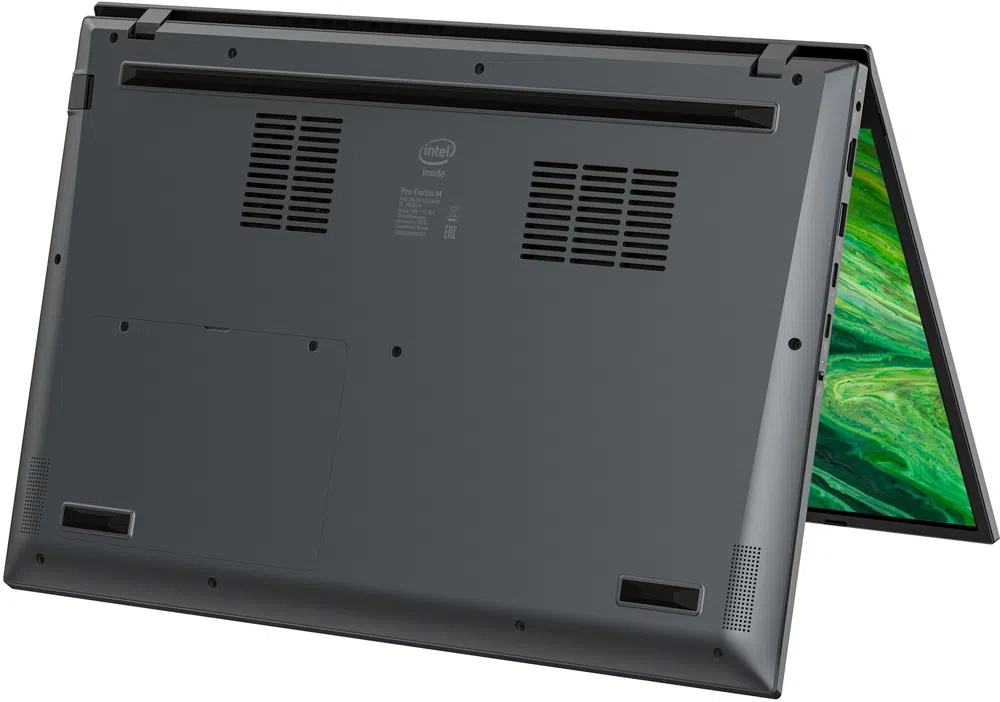 Ноутбук Digma Pro Fortis M Core i5 1235U 16Gb SSD512Gb Intel Iris Xe graphics 15.6" IPS FHD (1920x1080) Windows 11 Pro grey WiFi BT Cam 4250mAh (DN15P5-ADXW05)