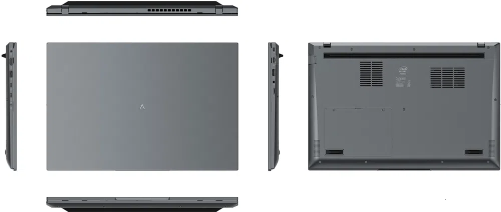 Ноутбук Digma Pro Fortis M Core i5 1235U 16Gb SSD512Gb Intel Iris Xe graphics 15.6" IPS FHD (1920x1080) Windows 11 Pro grey WiFi BT Cam 4250mAh (DN15P5-ADXW05)