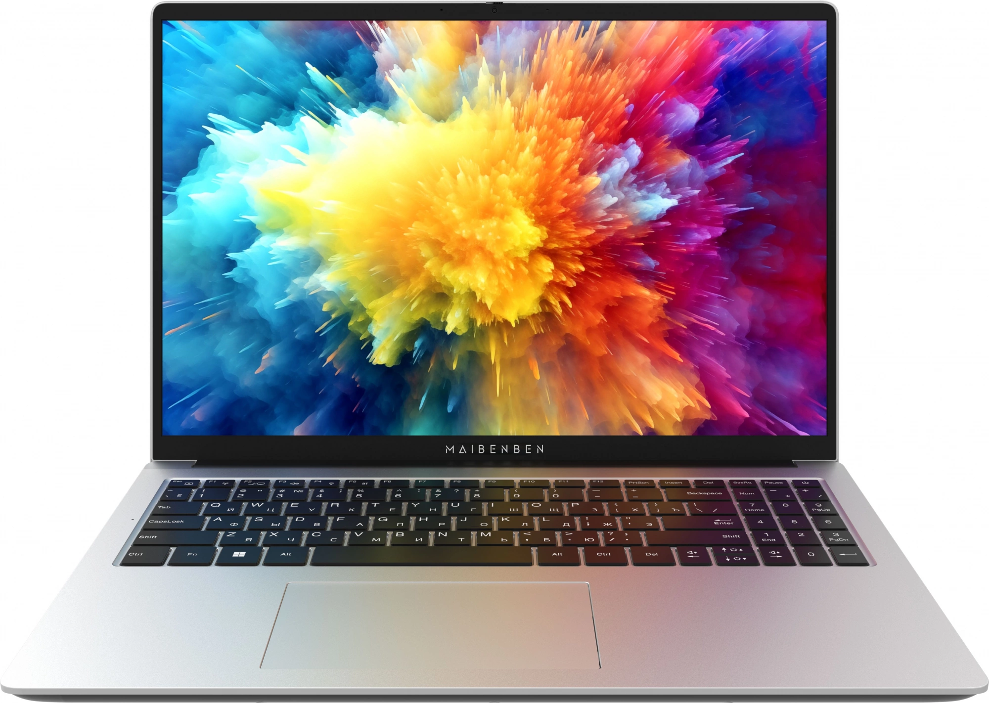 Ноутбук Maibenben M653 Ryzen 3 5400U 8Gb SSD512Gb AMD Radeon Graphics 16" IPS FHD+ (1920x1200) Windows 11 Home grey WiFi BT Cam 4000mAh (M6531SB0HSRE0)