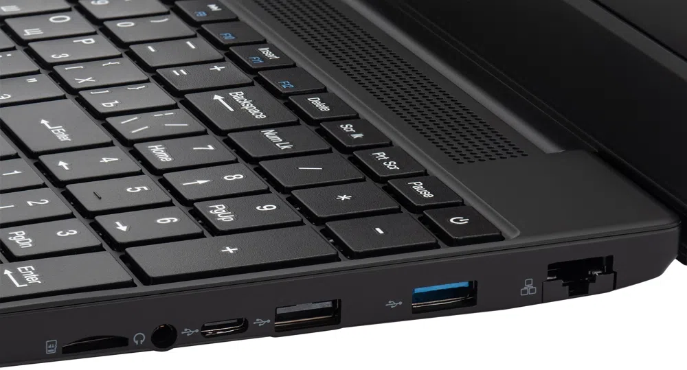 Ноутбук IRU Tactio 15ALG Core i3 1215U 16Gb SSD512Gb Intel UHD Graphics 15.6" IPS FHD (1920x1080) Windows 11 Pro 64 black WiFi BT Cam 4500mAh (2019268)