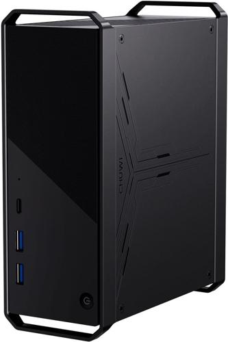 ПК Мини Chuwi CoreBox i5 12450H (2) 16Gb SSD512Gb UHDG Windows 11 Pro 2.5xGbitEth WiFi BT 120W серый/черный