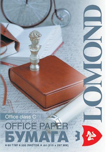 Бумага Lomond Office C 0101005 A4 марка C/80г/м2/500л./белый общего назначения(офисная)