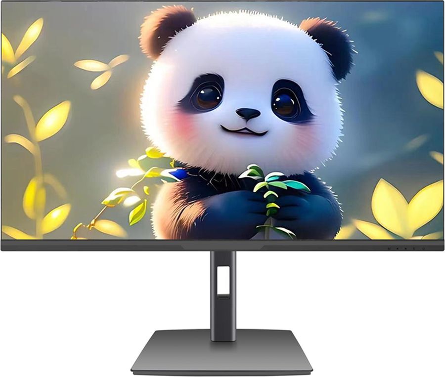 Монитор Pinebro 27" MF-2704ADU черный IPS LED 5ms 16:9 HDMI M/M матовая HAS Piv 250cd 178гр/178гр 1920x1080 75Hz FreeSync VGA DP FHD USB 4.4кг