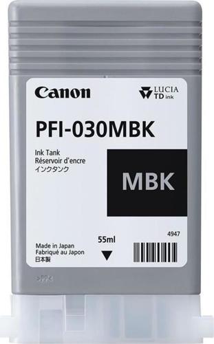 Картридж струйный Canon PFI-030MBK 3488C001 черный матовый (55мл) для Canon imagePROGRAF TA-20, TA-30, TM-240, TM-340.