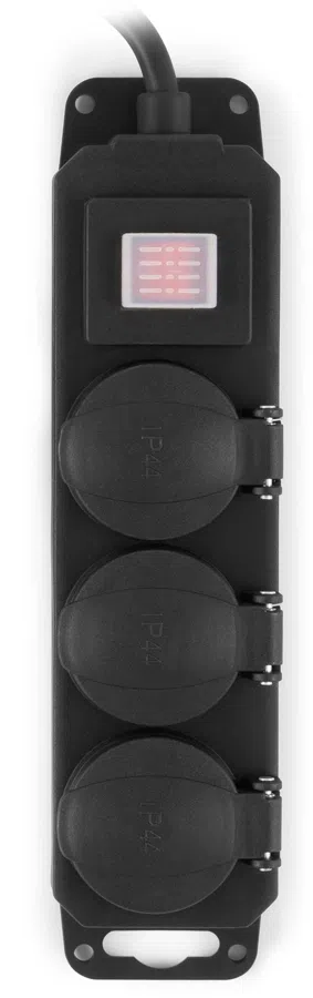 Сетевой фильтр Buro 300MDP-5-B 5м (3 розетки) черный (коробка)