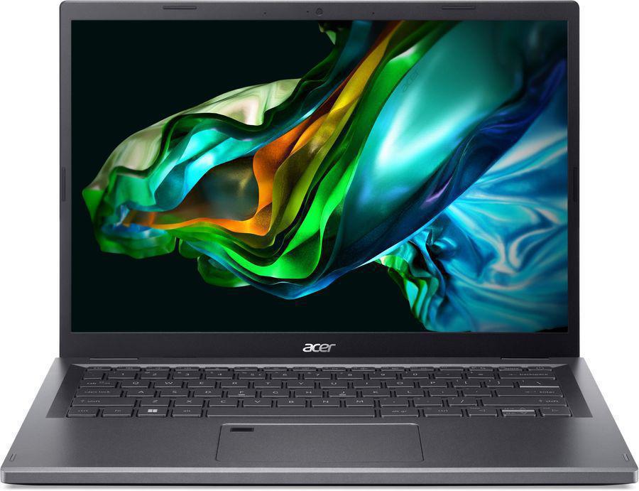 Ноутбук Acer Aspire 5 A514-56M-770K Core i7 1355U 16Gb SSD512Gb Intel Iris Xe graphics 14" IPS WUXGA (1920x1200) noOS grey WiFi BT Cam (NX.KH6CD.008)