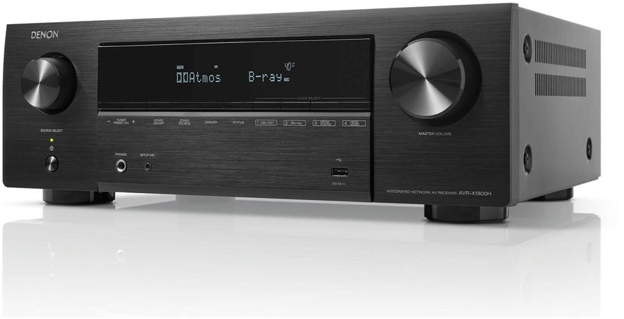Ресивер AV Denon AVRX-1800HBK 7.2 черный