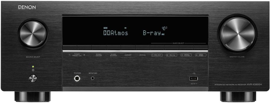 Ресивер AV Denon AVC-X3800H 9.2 черный