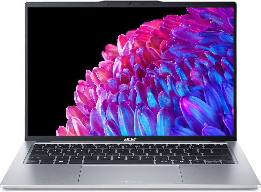 Ноутбук Acer Swift Go 14 SFG14-73-54WC Core Ultra 5 125H 16Gb SSD1Tb Intel Arc 14" IPS WQXGA+ (2880x1800) Windows 11 Home silver WiFi BT Cam (NX.KV4CD.002)