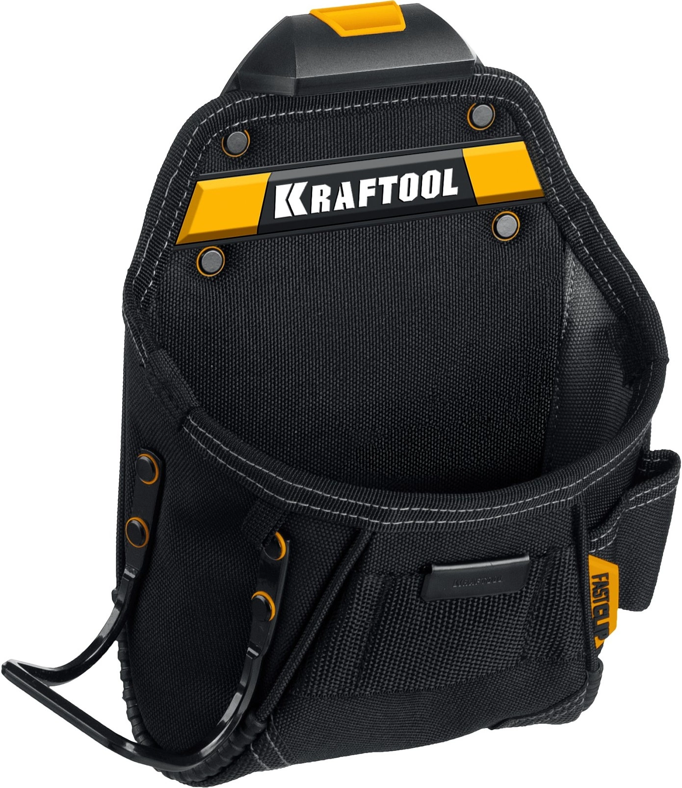 Сумка для инструментов Kraftool KP-6 6карм. черный/желтый (38775)