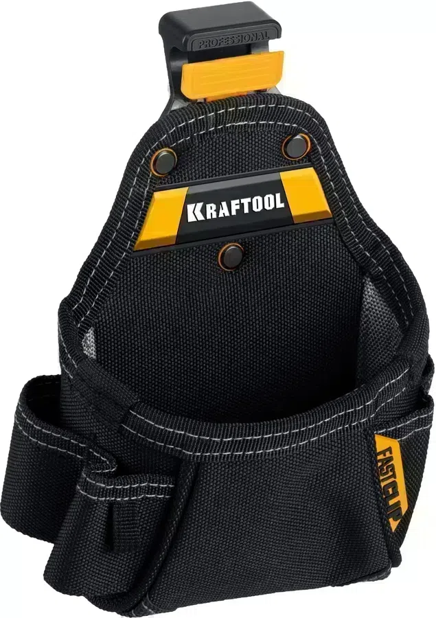 Сумка для инструментов Kraftool KP-5 5карм. черный/желтый (38778)