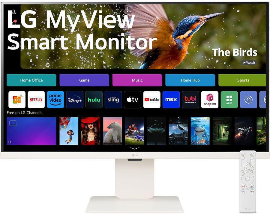 Монитор LG 31.5" MyView 32SR83U-W белый IPS LED 16:9 HDMI M/M матовая HAS 400cd 178гр/178гр 3840x2160 60Hz UHD USB 7.7кг