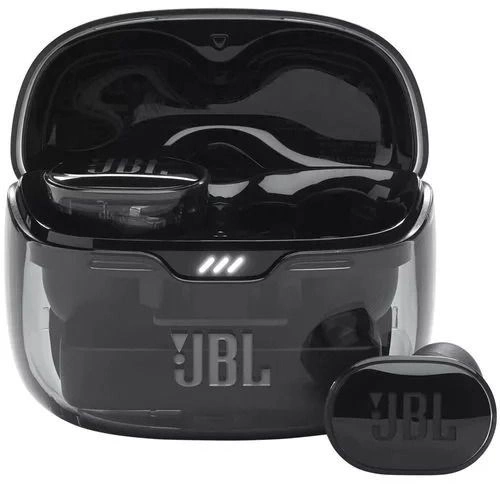 Гарнитура внутриканальные JBL Tune Buds Ghost черный беспроводные bluetooth в ушной раковине (JBLTBUDSGBLK)