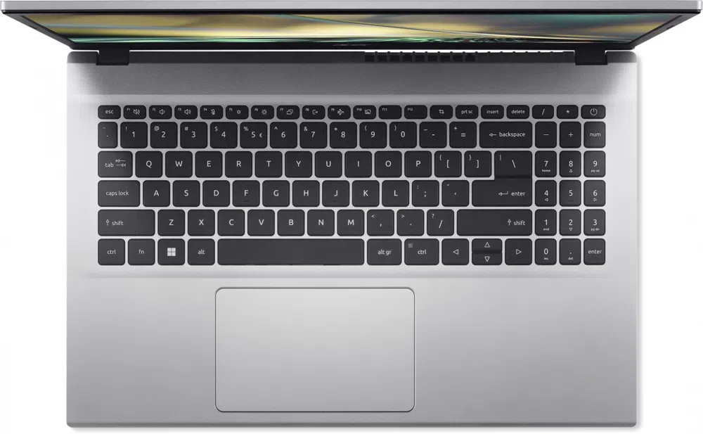 Ноутбук Acer Aspire 3 A315-59-39S9 Core i3 1215U 8Gb SSD256Gb Intel UHD Graphics 15.6" TN FHD (1920x1080) Windows 11 Professional silver WiFi BT Cam (NX.K6TEM.004_W)