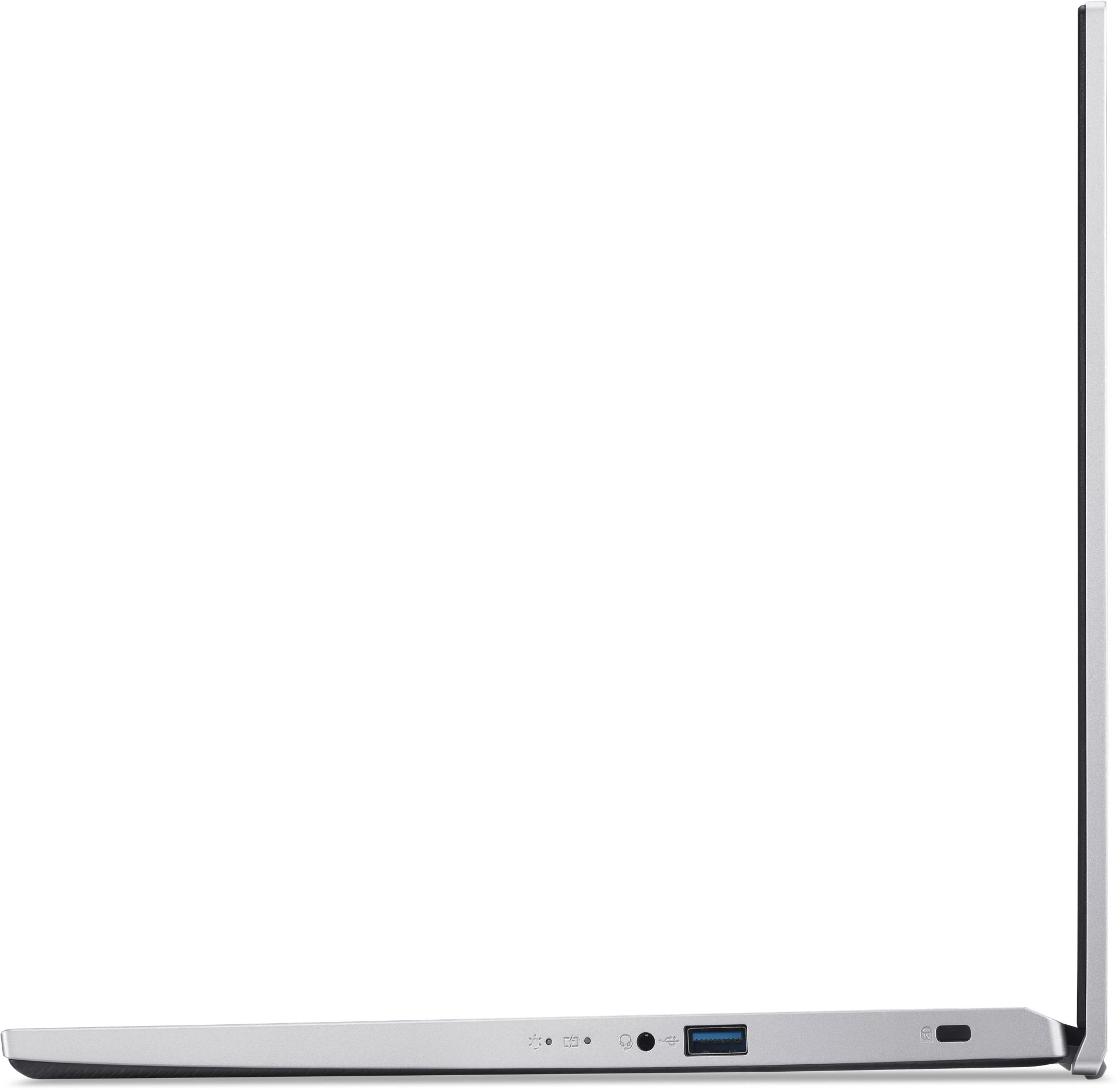 Ноутбук Acer Aspire 3 A315-59-39S9 Core i3 1215U 8Gb SSD256Gb Intel UHD Graphics 15.6" TN FHD (1920x1080) Windows 11 Professional silver WiFi BT Cam (NX.K6TEM.004_W)