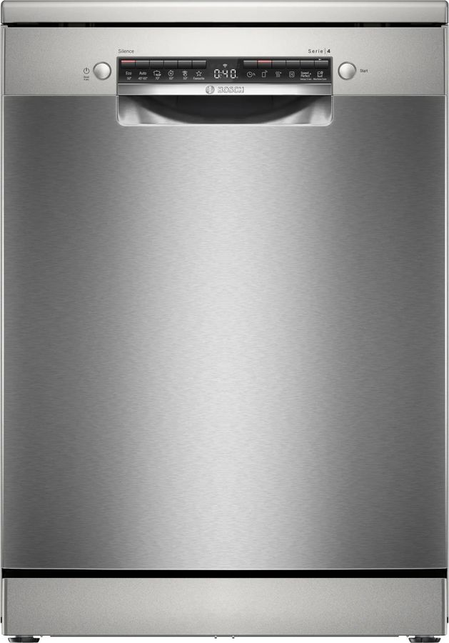 Посудомоечная машина Bosch Serie 4 SMS4HVI00E серебристый (полноразмерная)