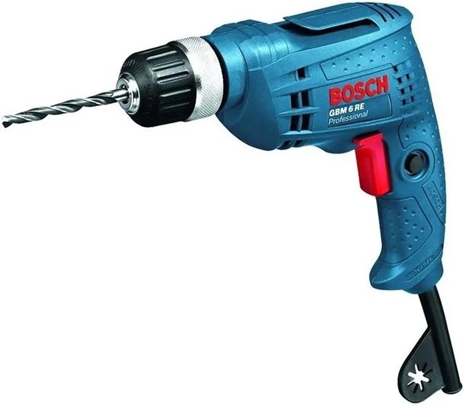 Дрель безударная Bosch GBM 6 RE 350Вт патрон:быстрозажимной реверс (0601472600)