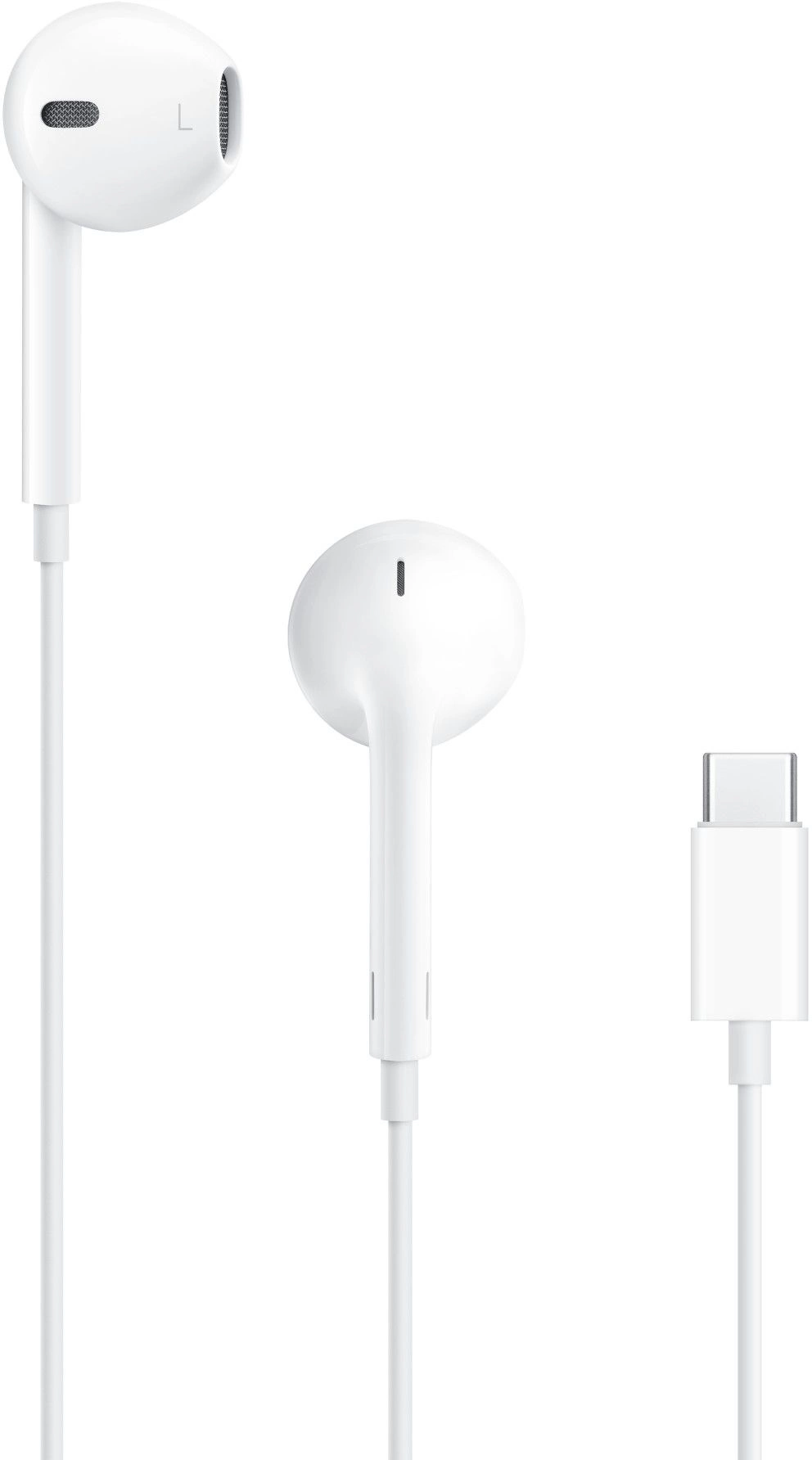 Гарнитура вкладыши Apple EarPods A3046 1.1м белый проводные в ушной раковине (MTJY3ZM/A)