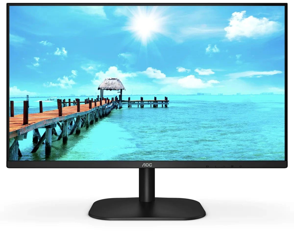 Монитор AOC 23.8" Value Line 24B2XHM2/01 черный VA LED 16:9 HDMI матовая 250cd 178гр/178гр 1920x1080 75Hz VGA FHD 2.7кг