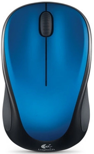 Мышь Logitech M235 синий/черный оптическая 1000dpi беспров. USB для ноутбука 2but (910-003392)