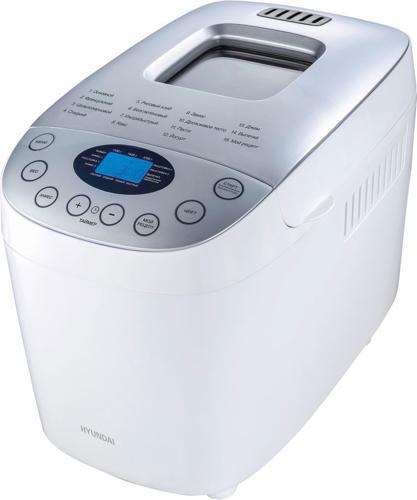 Хлебопечь Hyundai HYBM-4083 850Вт белый/серебристый