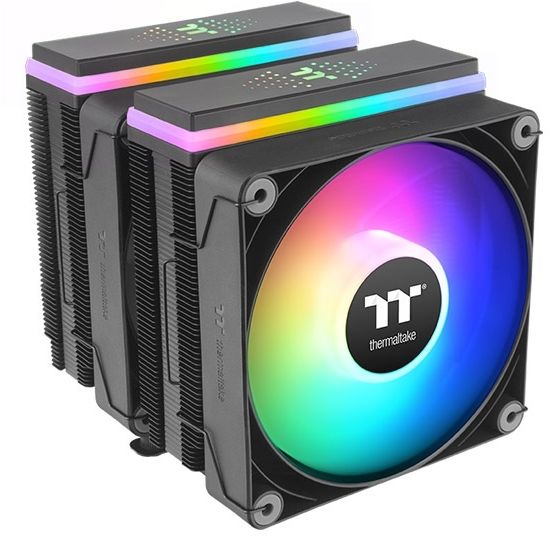 Устройство охлаждения(кулер) Thermaltake Astria 600 ARGB Soc-AM5/AM4/1200/1700/1851 черный 4-pin 26.8dB Al 265W Ret (CL-P121-CA12SW-A)