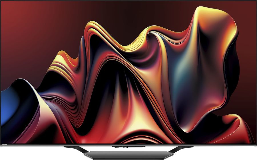 Телевизор QLED Hisense 55" 55U7NQ темно-серый 4K Ultra HD 120Hz DVB-T DVB-T2 DVB-C DVB-S DVB-S2 USB WiFi Smart TV