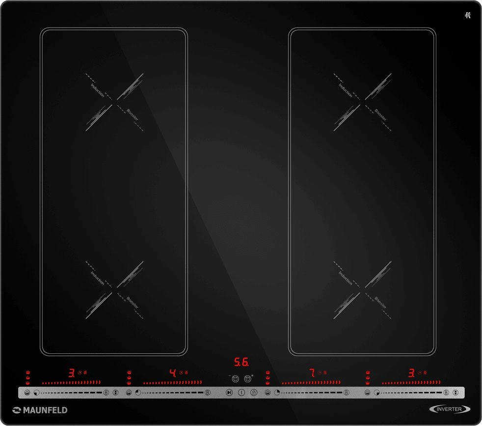 Индукционная варочная поверхность Maunfeld CVI594SB2BKA черный