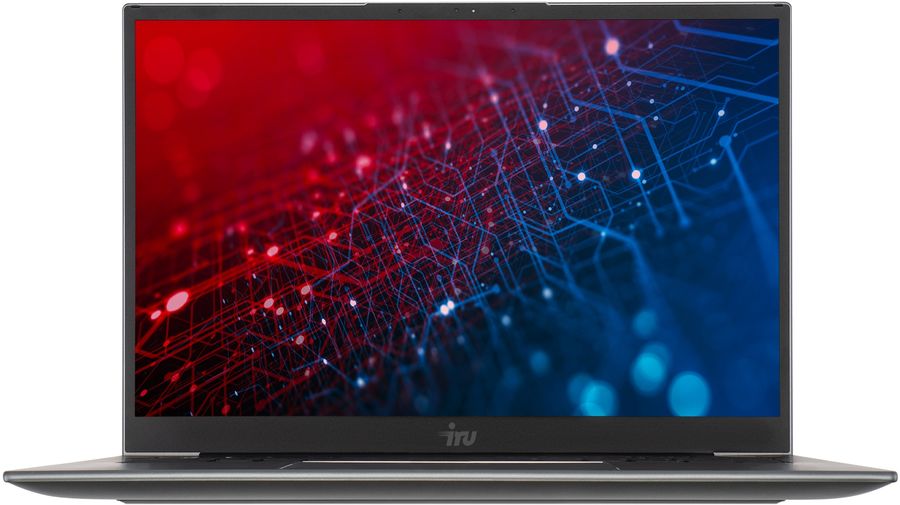 Ноутбук IRU Planio 14INP N-series N100 8Gb SSD256Gb Intel UHD Graphics 14" IPS FHD (1920x1080) Free DOS grey WiFi BT Cam 5000mAh (2023733)