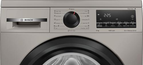 Стиральная машина Bosch Serie 4 WLS2846SME пан.англ. класс: A загр.фронтальная макс.:8кг серебристый инвертор