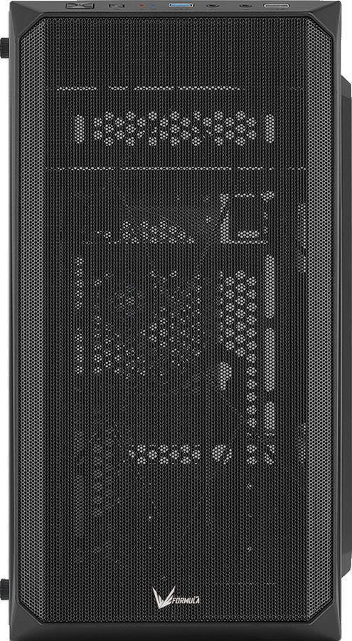 Корпус Formula CS-107 черный без БП mATX 2x120mm 1xUSB2.0 1xUSB3.0 audio