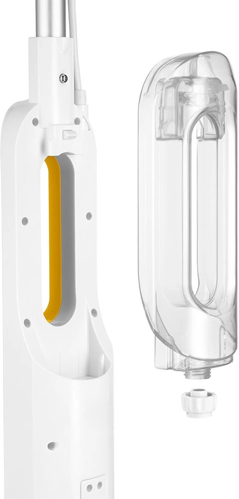 Швабра паровая Kitfort КТ-1048-1 1300Вт белый/желтый