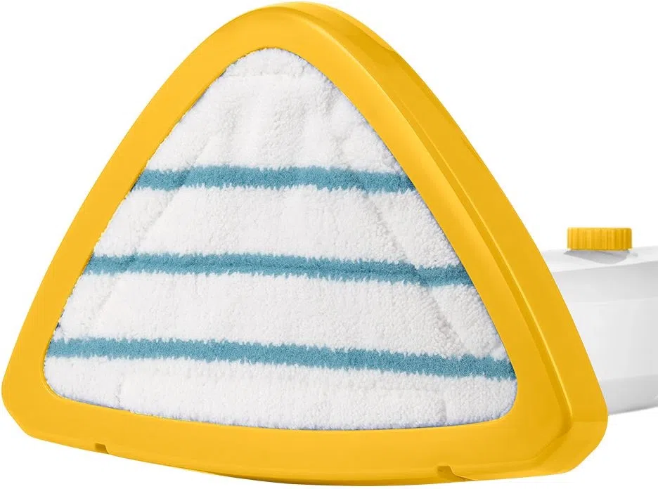 Швабра паровая Kitfort КТ-1048-1 1300Вт белый/желтый